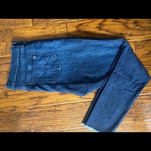 Rag and Bone raw hem skinny jeans